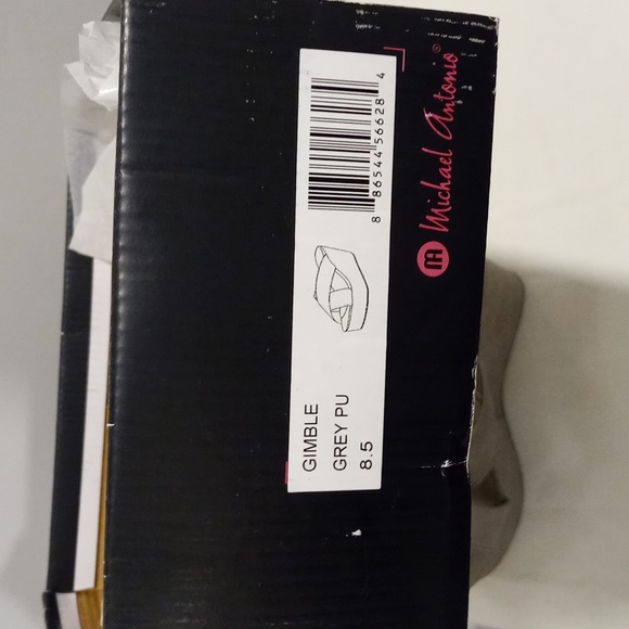 Michael Antonio Gimble Platform Dress Sandal Grey | 8.5 US - Picture 8 of 8